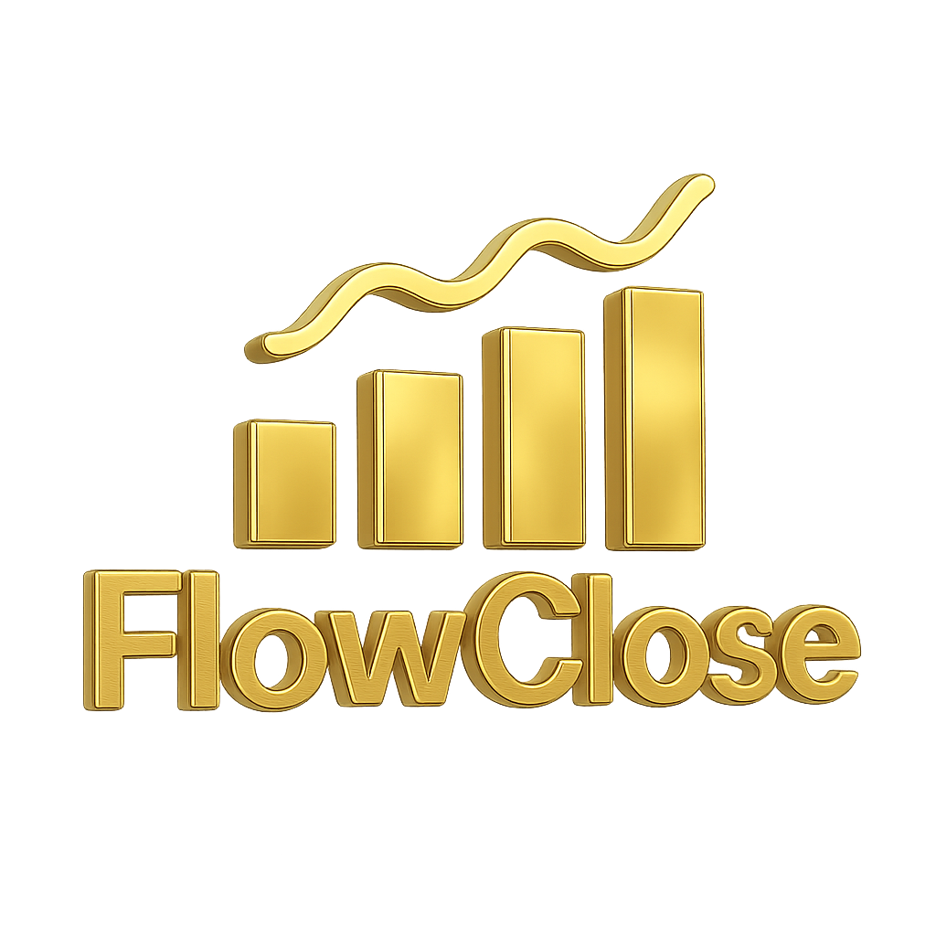 FlowClose logo